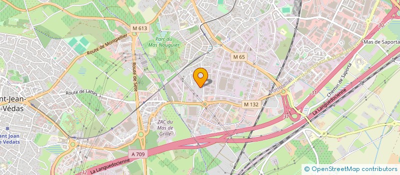 localisation de l'entreprise IBISCUS à MONTPELLIER