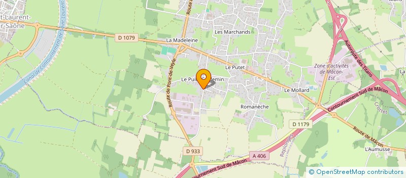 localisation de l'entreprise IBISUD à REPLONGES