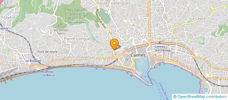 localisation de l'entreprise IBITHAL LOCATION à CANNES
