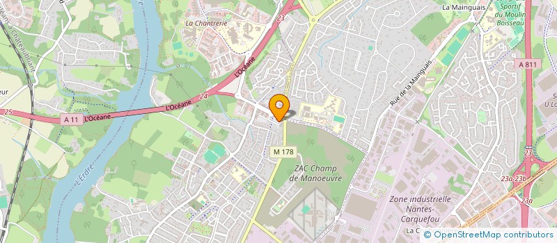 localisation de l'entreprise IBIWAR CONSULTING  NANTES