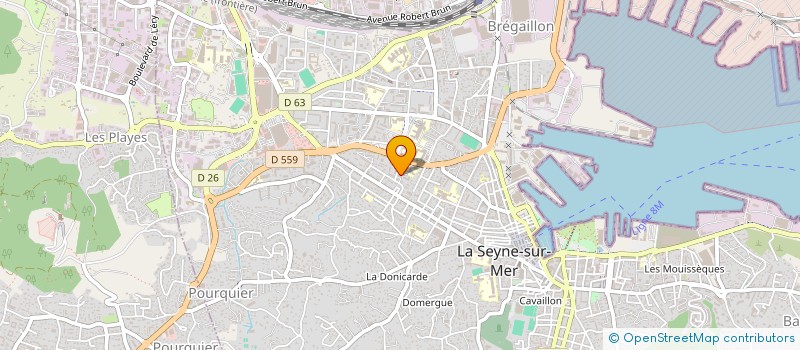 localisation de l'entreprise IBIZA à LA SEYNE-SUR-MER