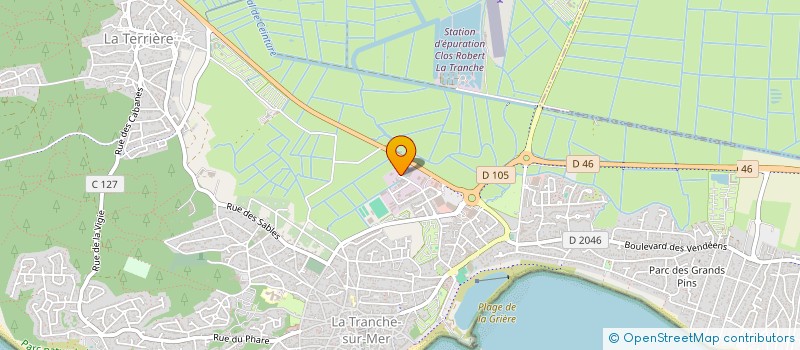 localisation de l'entreprise IBIZA CLUB  LA TRANCHE-SUR-MER