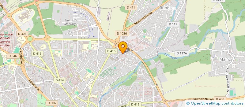 localisation de l'entreprise IBK à MELUN