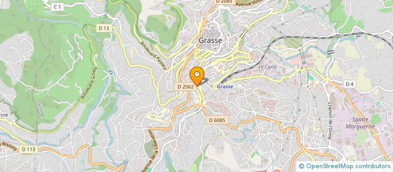 localisation de l'entreprise IBK DIGITAL  GRASSE