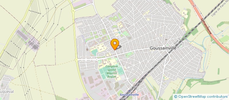 localisation de l'entreprise IBL  GOUSSAINVILLE