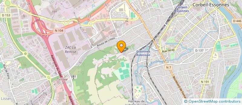 localisation de l'entreprise IBL FR à CORBEIL-ESSONNES