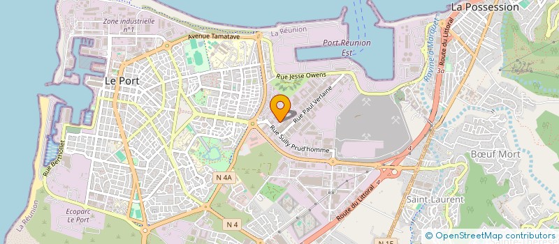localisation de l'entreprise IBL RUN INVEST à LE PORT
