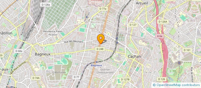 localisation de l'entreprise IBL SERVICE  CACHAN