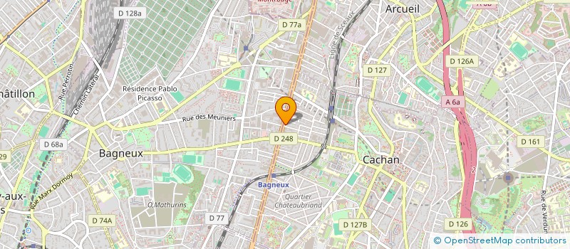 localisation de l'entreprise IBL SERVICE ET DISTRIBUTION  CACHAN