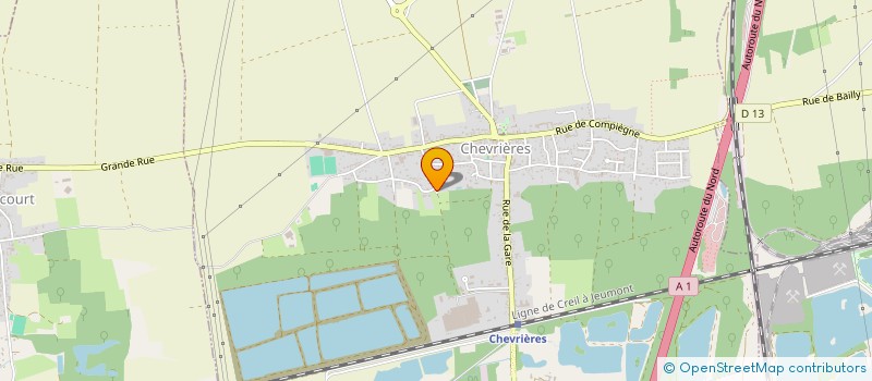 localisation de l'entreprise IBLM  CHEVRIERES