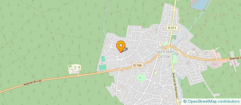 localisation de l'entreprise IBLUNIMA  SAINT-JEAN-D'ILLAC