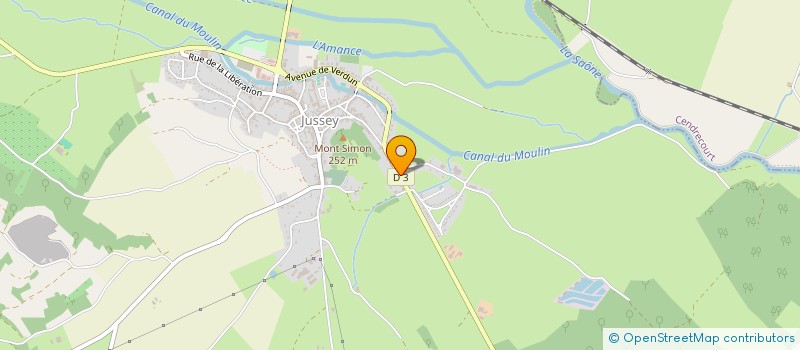 localisation de l'entreprise IBM  JUSSEY