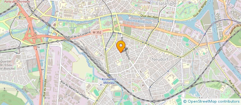 localisation de l'entreprise IBM TRANS  ILLKIRCH-GRAFFENSTADEN