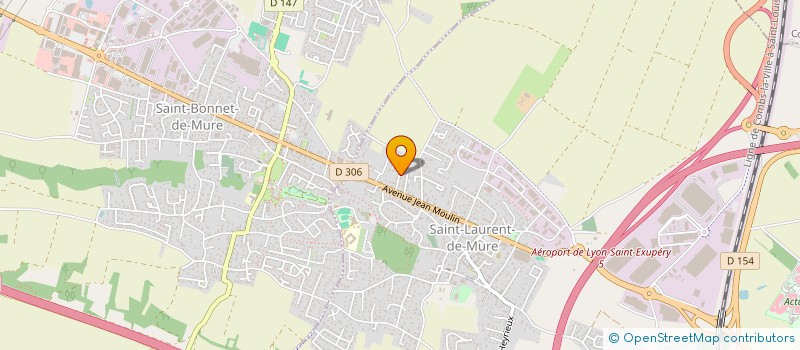 localisation de l'entreprise IBMC  CHASSIEU