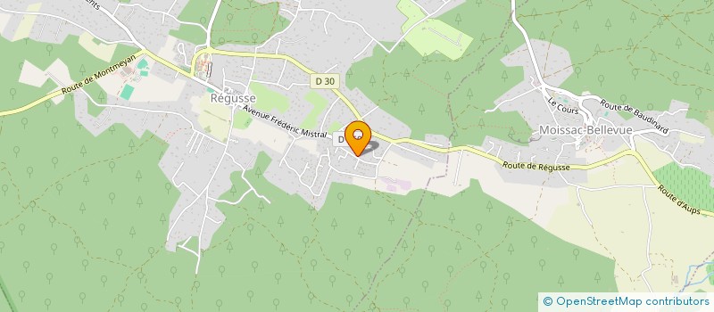localisation de l'entreprise IBMG à REGUSSE