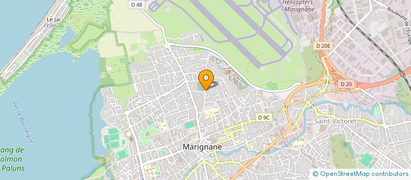 localisation de l'entreprise IBMG BTP à MARIGNANE