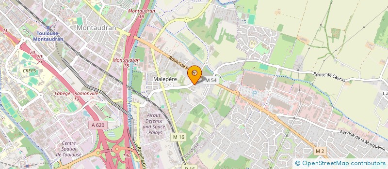localisation de l'entreprise IBMO CONSULTING  TOULOUSE