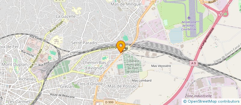 localisation de l'entreprise IBN AL QAYYIM  NIMES