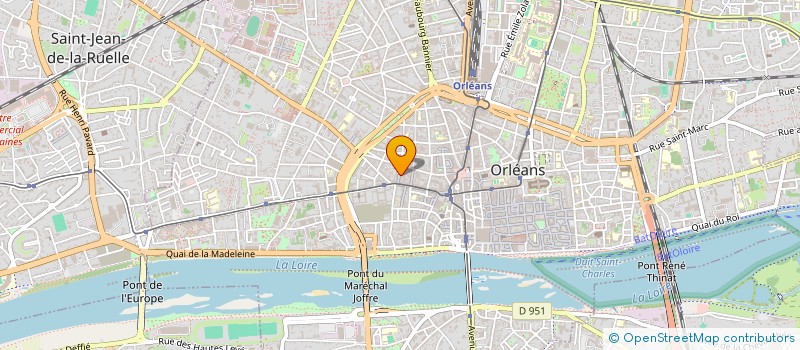 localisation de l'entreprise IBN - BADISS  ORLEANS
