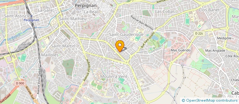 localisation de l'entreprise IBN SINAI  PERPIGNAN