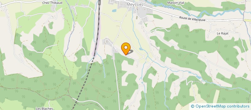 localisation de l'entreprise IBO EVENEMENTIEL PUBLICITE  MEYSSIEZ