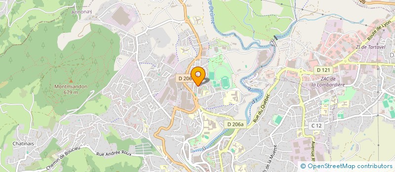 localisation de l'entreprise IBO MUS BEYLERBEYI à ANNONAY