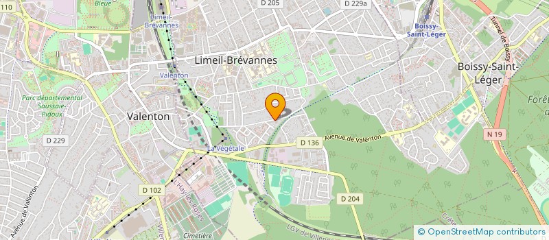 localisation de l'entreprise IBONE PLOMBERIE  LIMEIL-BREVANNES