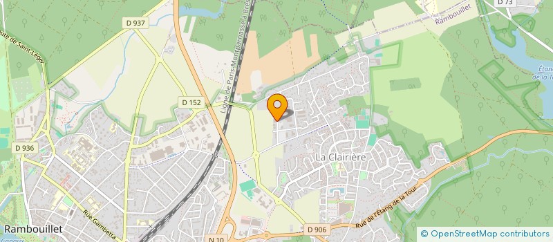 localisation de l'entreprise IBOS à RAMBOUILLET