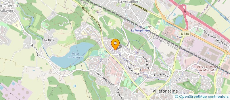 localisation de l'entreprise IBP BATIMENT  SAINT-PRIEST