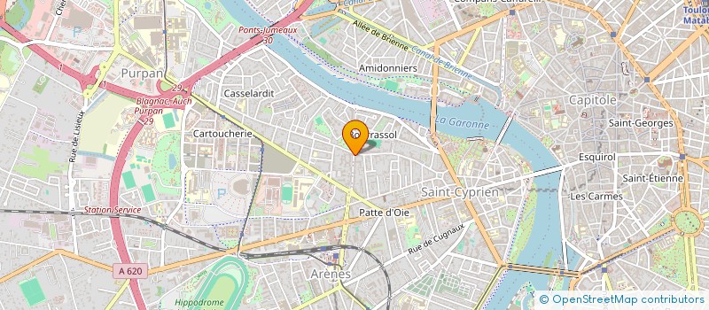 localisation de l'entreprise IBRA BARBER STREET à TOULOUSE
