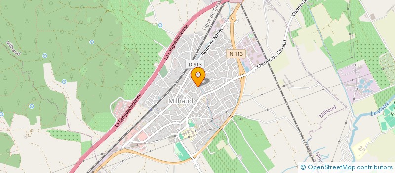 localisation de l'entreprise IBRAHIM & FILS  MILHAUD