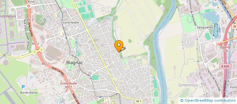 localisation de l'entreprise IBRAL-TECK à BLAGNAC