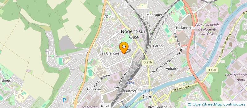 localisation de l'entreprise IBRALIYA  BORAN-SUR-OISE