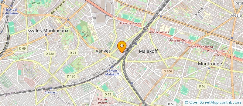 localisation de l'entreprise IBRAPRIX  VANVES