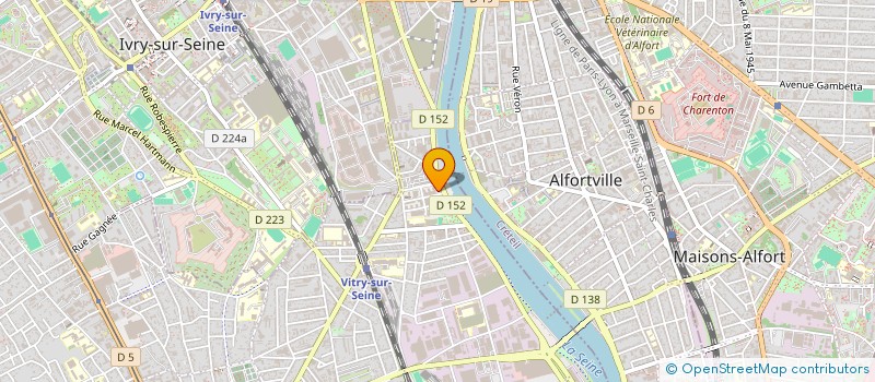 localisation de l'entreprise IBREZFON à VITRY-SUR-SEINE