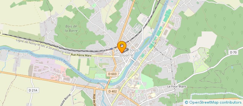 localisation de l'entreprise IBRO 2 à LA FERTE-SOUS-JOUARRE