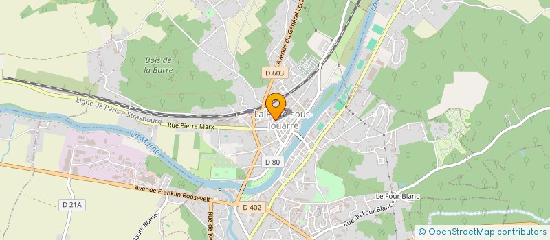 localisation de l'entreprise IBRO  LA FERTE-SOUS-JOUARRE