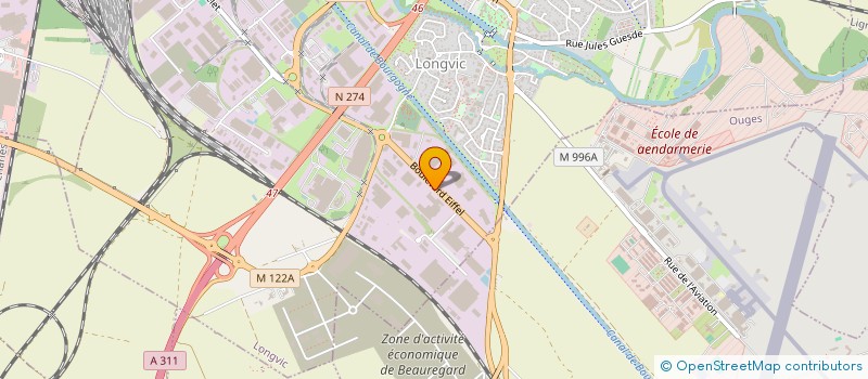 localisation de l'entreprise IBRO ISOLATION à LONGVIC