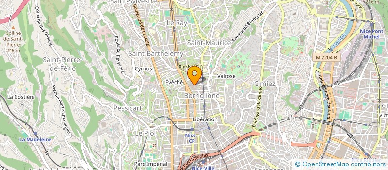 localisation de l'entreprise IBRSA TELECOM à NICE