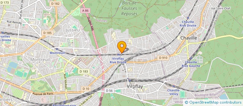 localisation de l'entreprise IBRSAP  TRAPPES