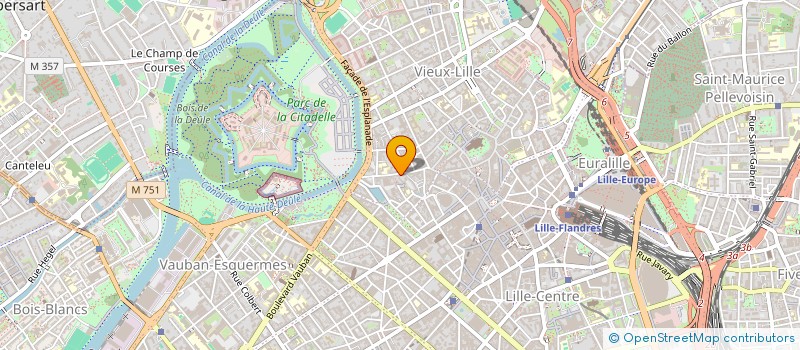 localisation de l'entreprise IBS à LILLE