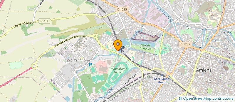 localisation de l'entreprise IBS à AMIENS