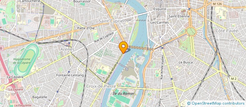 localisation de l'entreprise IBS à TOULOUSE
