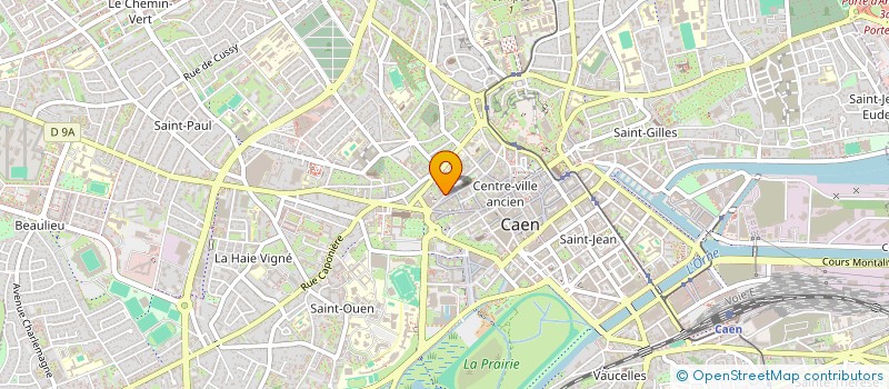 localisation de l'entreprise IBS & ASSOCIATES à CAEN