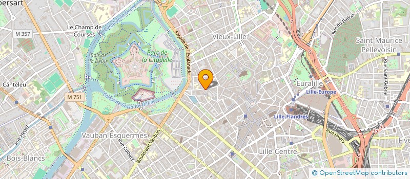 localisation de l'entreprise IBS CONSULTING à LILLE