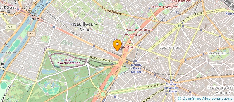localisation de l'entreprise IBS INTERNATIONAL à NEUILLY-SUR-SEINE