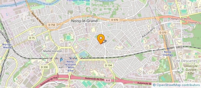 localisation de l'entreprise IBSERVICES à SEVRAN