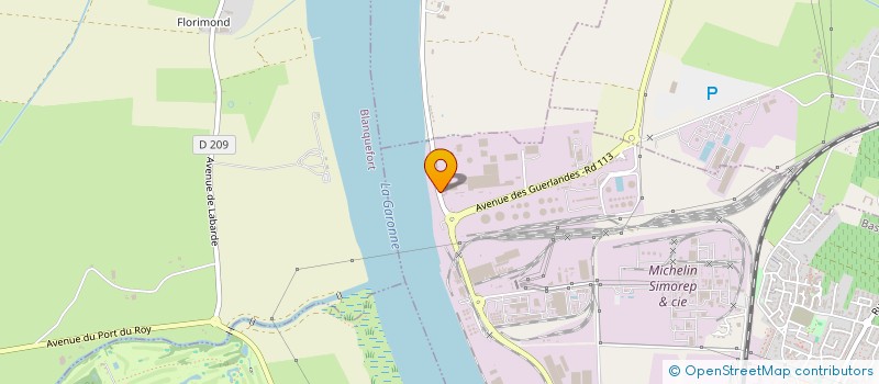 localisation de l'entreprise IBSM SOFT  BASSENS