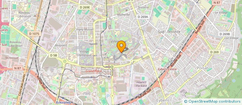 localisation de l'entreprise IBSTECH à GRENOBLE