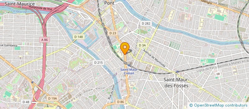 localisation de l'entreprise IBT CONSEIL à SAINT-MAUR-DES-FOSSES